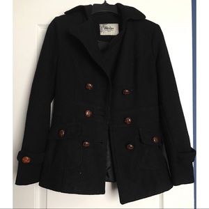 Black Pea Coat